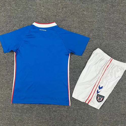 25-26 Sunderland Away Kids Soccer Jersey