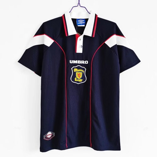 1996-1998 Scotland Home Retro Soccer Jersey