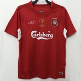 2005 LIV Red Champions Retro Soccer Jersey
