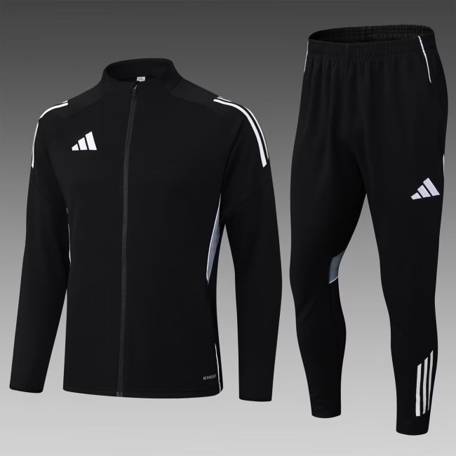 2025 AD Black Half Pull Tracksuit 