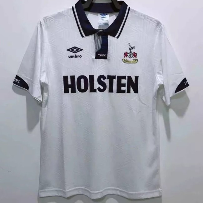 1992-1994 TOT Home White Retro Soccer Jersey