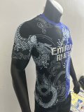 25-26 RMA Blue Black Special Edition Player Version Training Shirts *龙纹