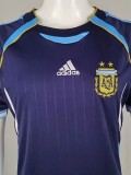 2006 Argentina Away Retro Soccer Jersey
