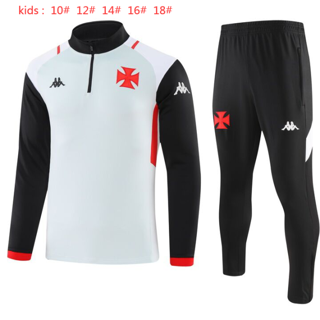 23-24Vasco da High Quality Kids Half Pull Tracksuit