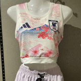 25-26 Japan White Women Yoga Vest (女)