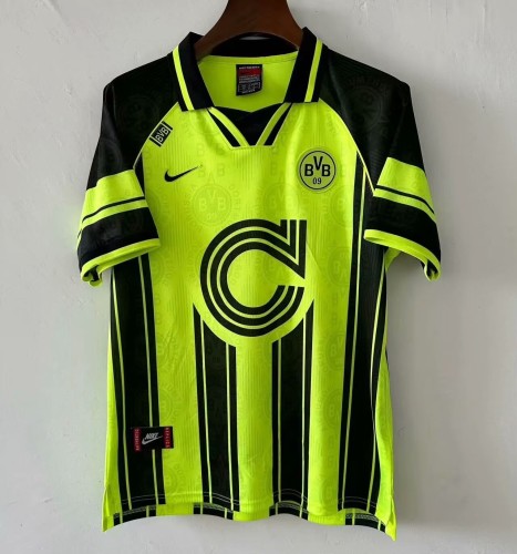 1996-1997 Dortmund Home Retro Soccer Jersey