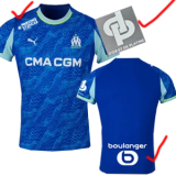 25-26 Marseille Third Fans Soccer Jersey 1:1 Thai Quality