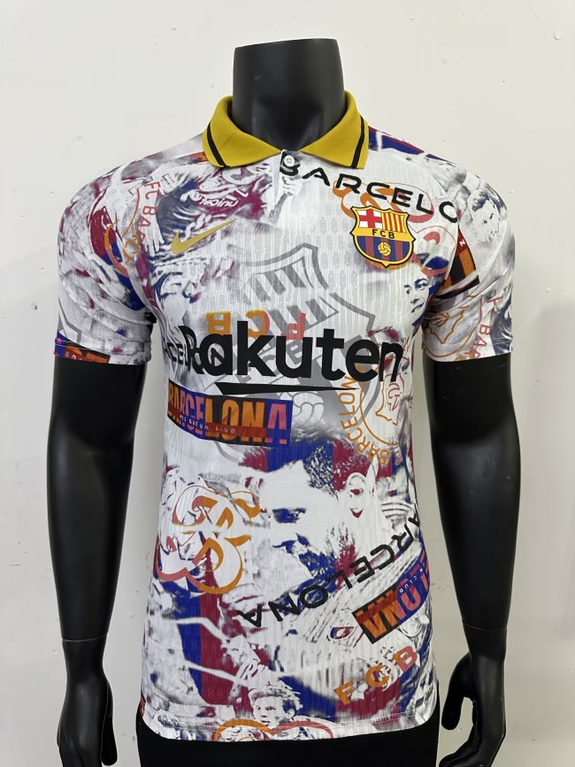 25-26 BAR Special Edition Player Version Training Shirts *红1899涂鸦