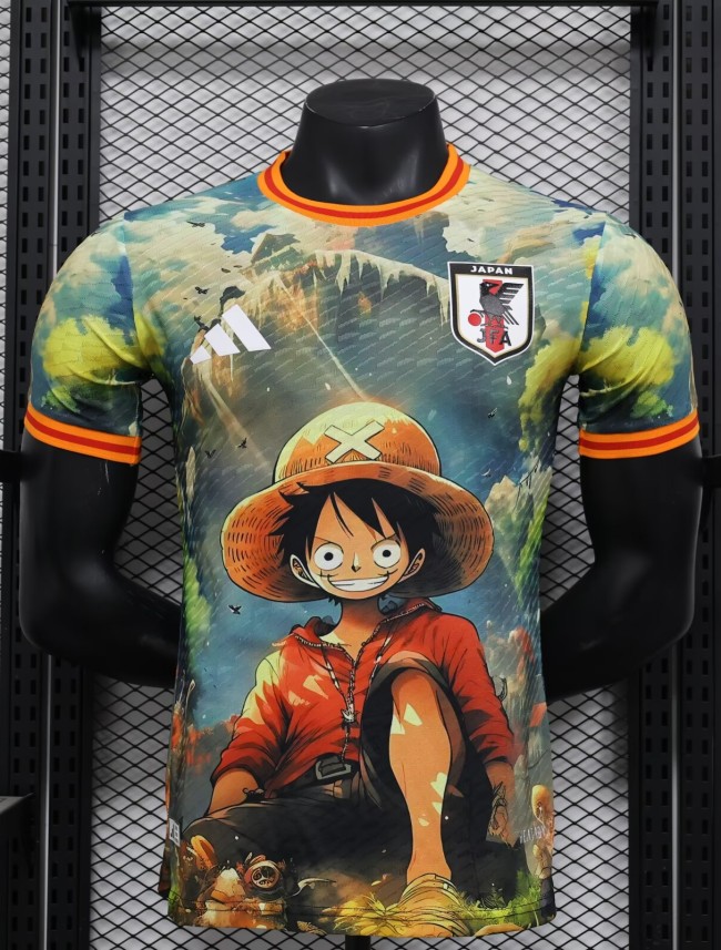 25-26 Japan Green Blue Special Edition Player Version Soccer Jersey