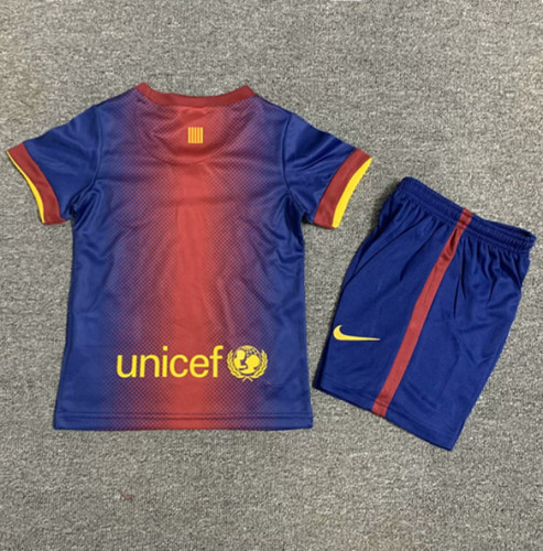2012-2013 BAR Home Retro Kids Soccer Jersey