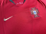 2018 Portugal Home Retro Soccer Jersey