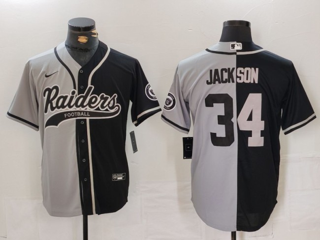 2024 MLB Las Vegas Raiders New Pattern Jersey