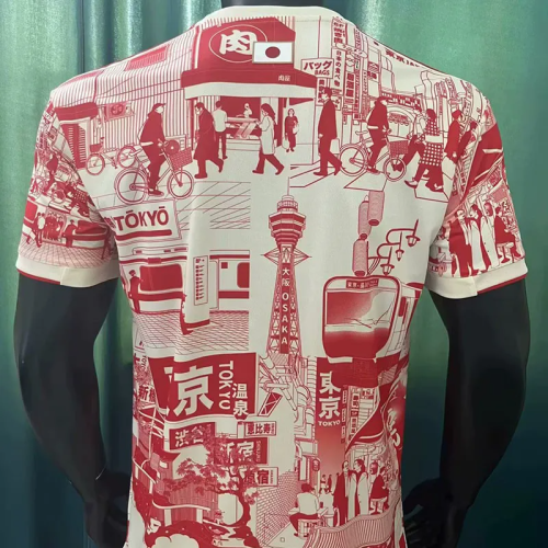 2023 Japan Special Edition Red Fans Soccer Jersey