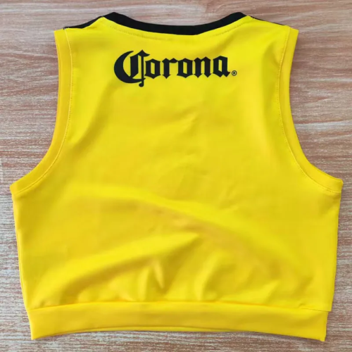 25-26 Club America Home Women Yoga Vest 1:1 Thai Quality (女)