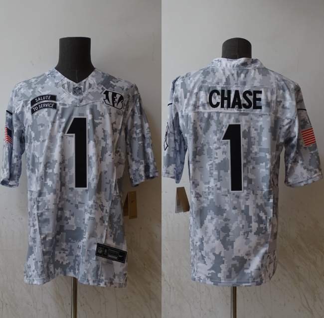 2024 NFL Cincinnati Bengals New Pattern Jersey