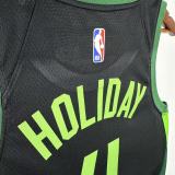 24-25 CELTICS HOLIDAY #4 Black City Edition Top Quality Hot Pressing NBA Jersey