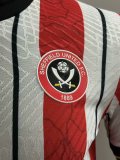 25-26 Sheffield United Home Player Version Soccer Jersey