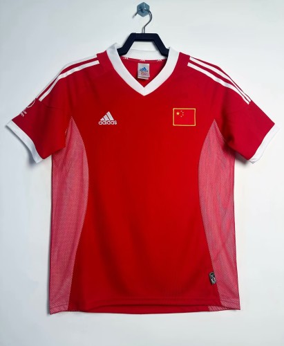 2002 China Away Retro Soccer Jersey