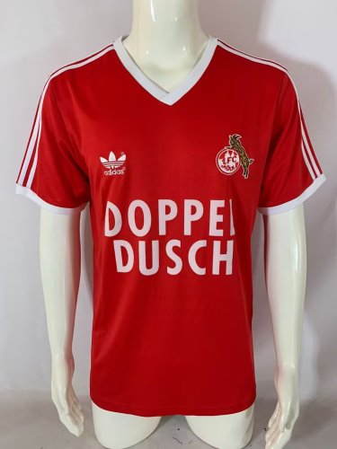 1984-1985 FC Köln Home Retro Soccer Jersey