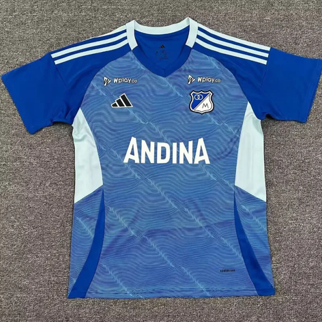 25-26 Millonarios Fútbol Home Fans Version Soccer Jersey