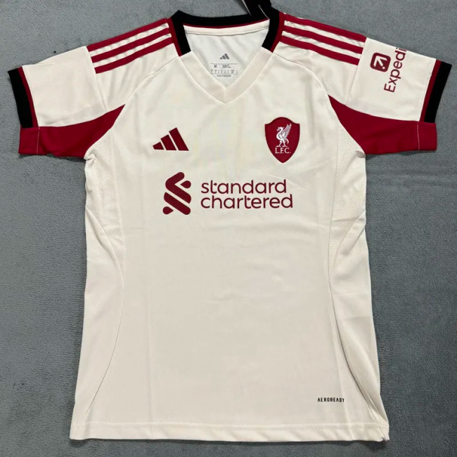 25-26 LIV Away Women Soccer Jersey 1:1 Thai Quality (女)