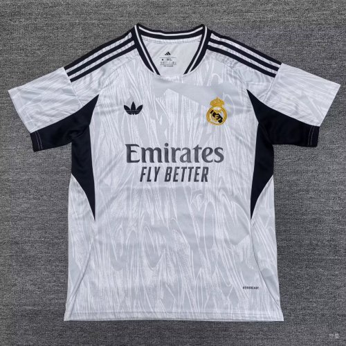 25-26 RMA White Special Edition Fans Soccer Jersey