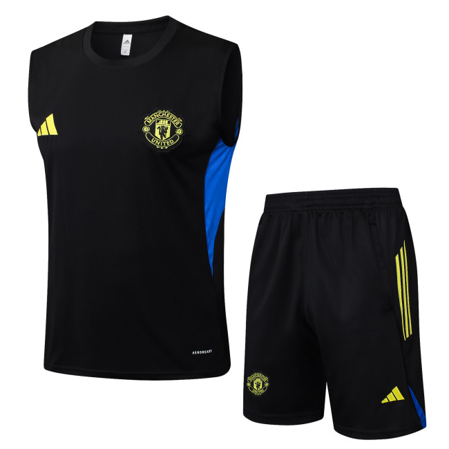 25-26 Man Utd High Quality Tank Top And Shorts Suit