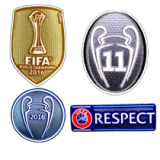 2016-2017 RMA Away Black Long sleeves Retro Soccer Jersey