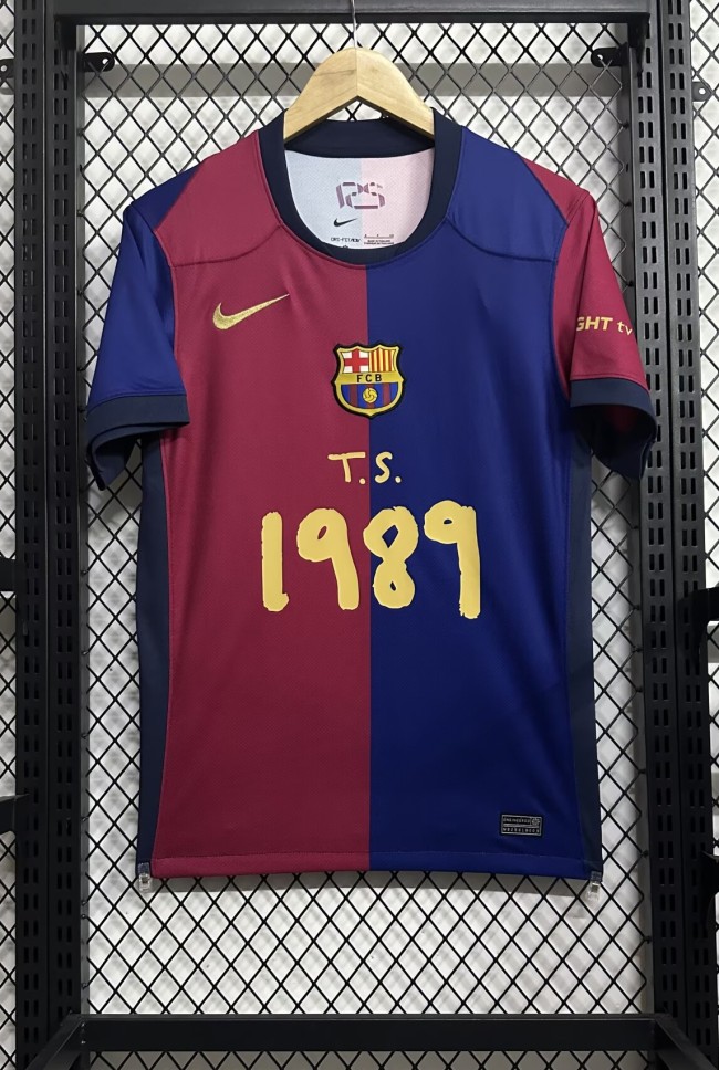 25-26 BAR Special Edition Fans Soccer Jersey *1989