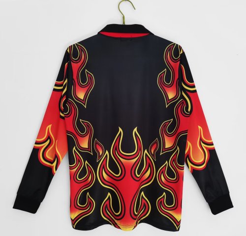1998 Japan goalkeeper Long Sleeve Retro Soccer Jersey