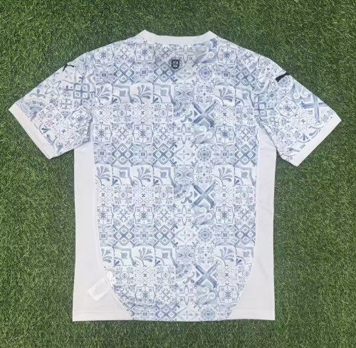 25-26 Portugal Grey Goalkeeper Fans Soccer Jersey *PM