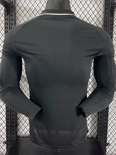 25-26 Man City Away Long Sleeve Player Version Soccer Jersey 1:1 Thai Quality (长袖球员)