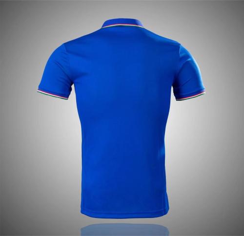 1990 Italy Home Blue Retro Soccer Jersey