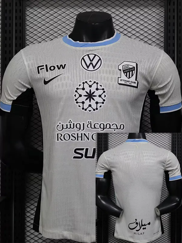 25-26 Ittihad Away Player Version Soccer Jersey 1:1 Thai Quality