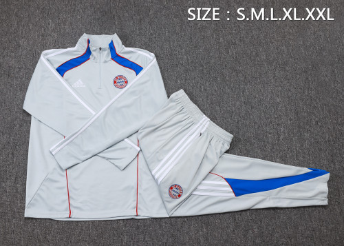 25-26 Bayern High Quality Half Pull Tracksuit