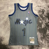1994-95 Magic HARDAWAY #01 Grey Retro Top Quality Hot Pressing NBA Jersey
