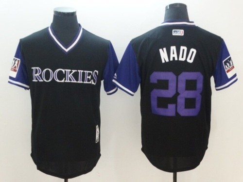 2024 MLB Colorado Rockies New Pattern Jersey