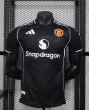 25-26 Man Utd Black Special Edition Player Version Soccer Jersey