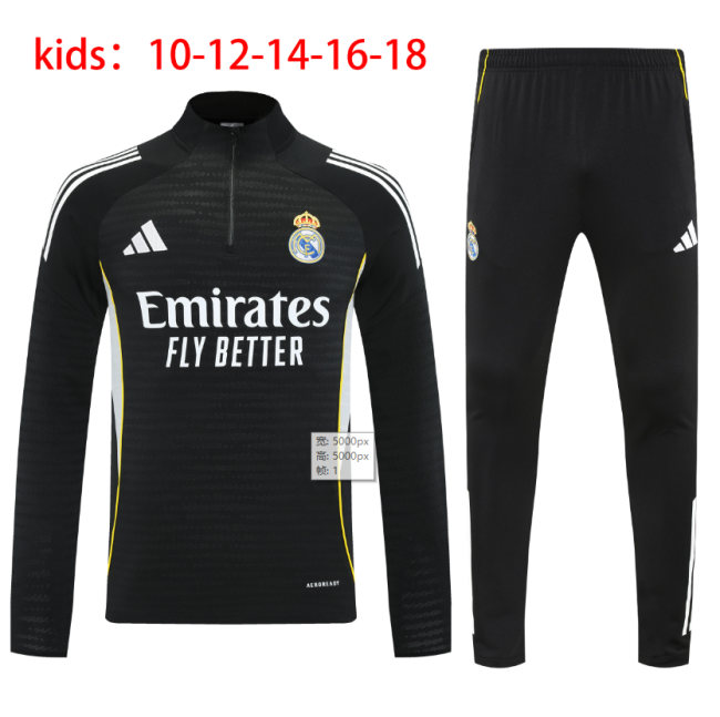 25-26 RMA High Quality Kids Half Pull Tracksuit