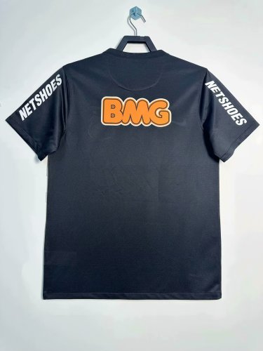 2012-2013 Santos FC Black Retro Soccer Jersey