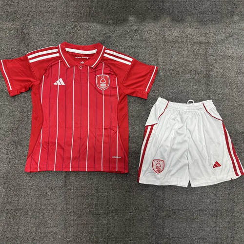 25-26 Nottingham Home Kids Soccer Jersey