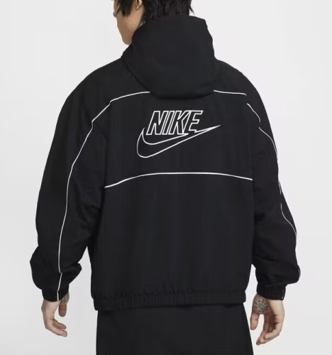 2025 New NK Black Windbreaker