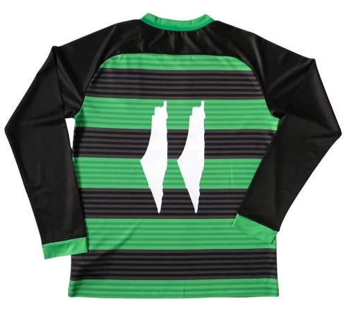 2024 Palestine Long sleeves Fans Version Soccer Jersey