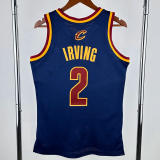 2011-2012 Cleveland Cavaliers IRVING #2 Royal blue Retro Top Quality Hot Pressing NBA Jersey