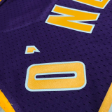 2000 LAKERS O‘NEAL #34 Purple Retro Top Quality Hot Pressing NBA Jersey