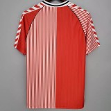 1986 Denmark Home Retro Soccer Jersey