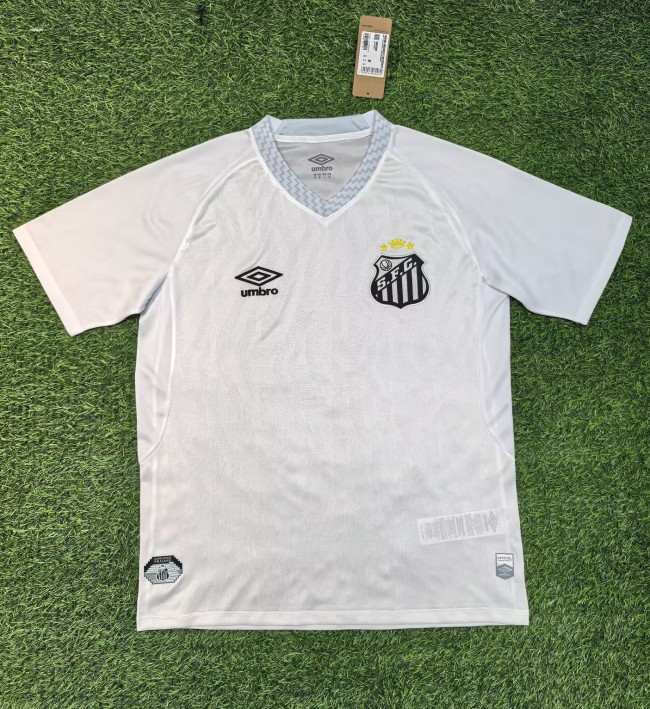 25-26 Santos FC Home Fans Soccer Jersey