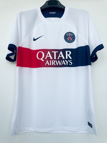23-24 PSG Away 1:1 Fans Soccer Jersey