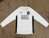 2005-2006 Man Utd Long sleeves Away Retro Soccer Jersey