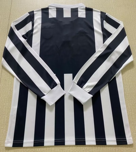 1984-1985 JUV Home Retro Long Sleeve Soccer Jersey